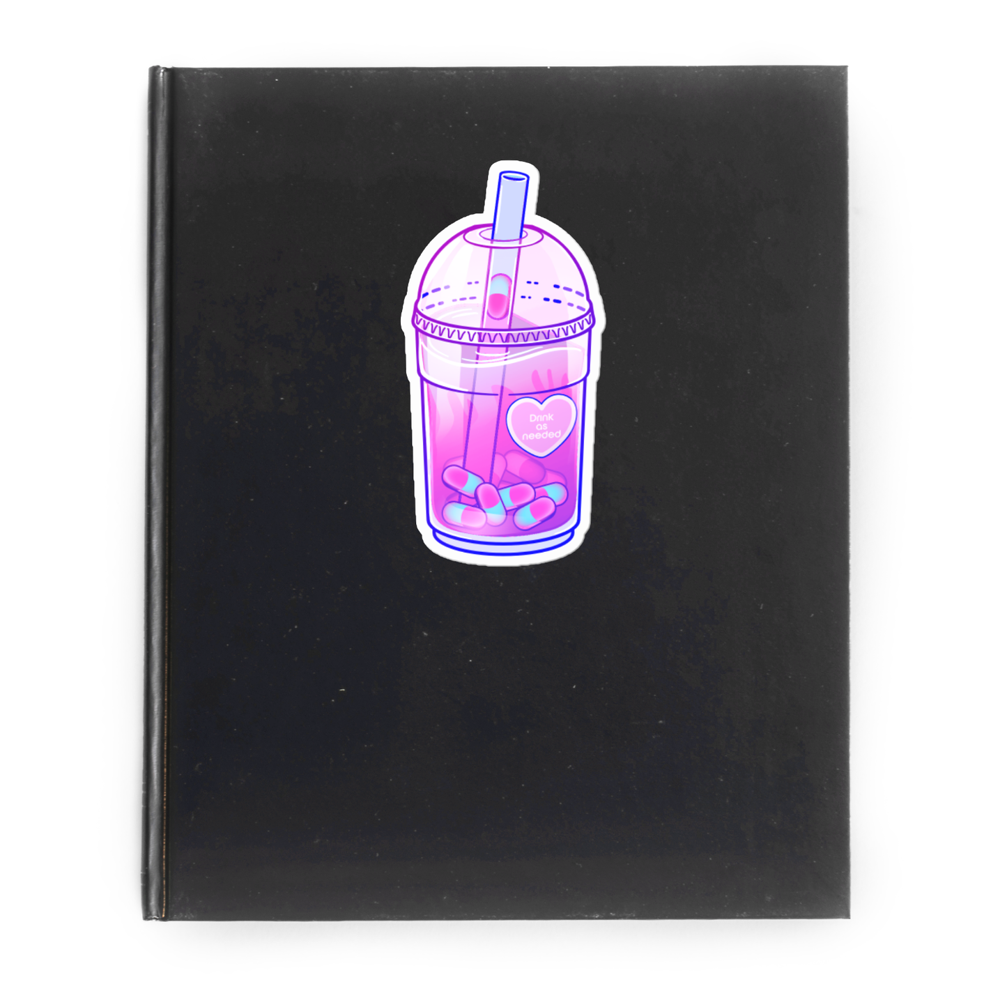 Pill Boba Vinyl Sticker