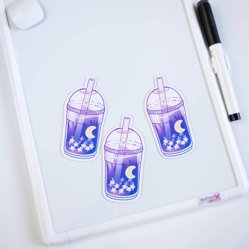 Star Boba Fridge Magnet