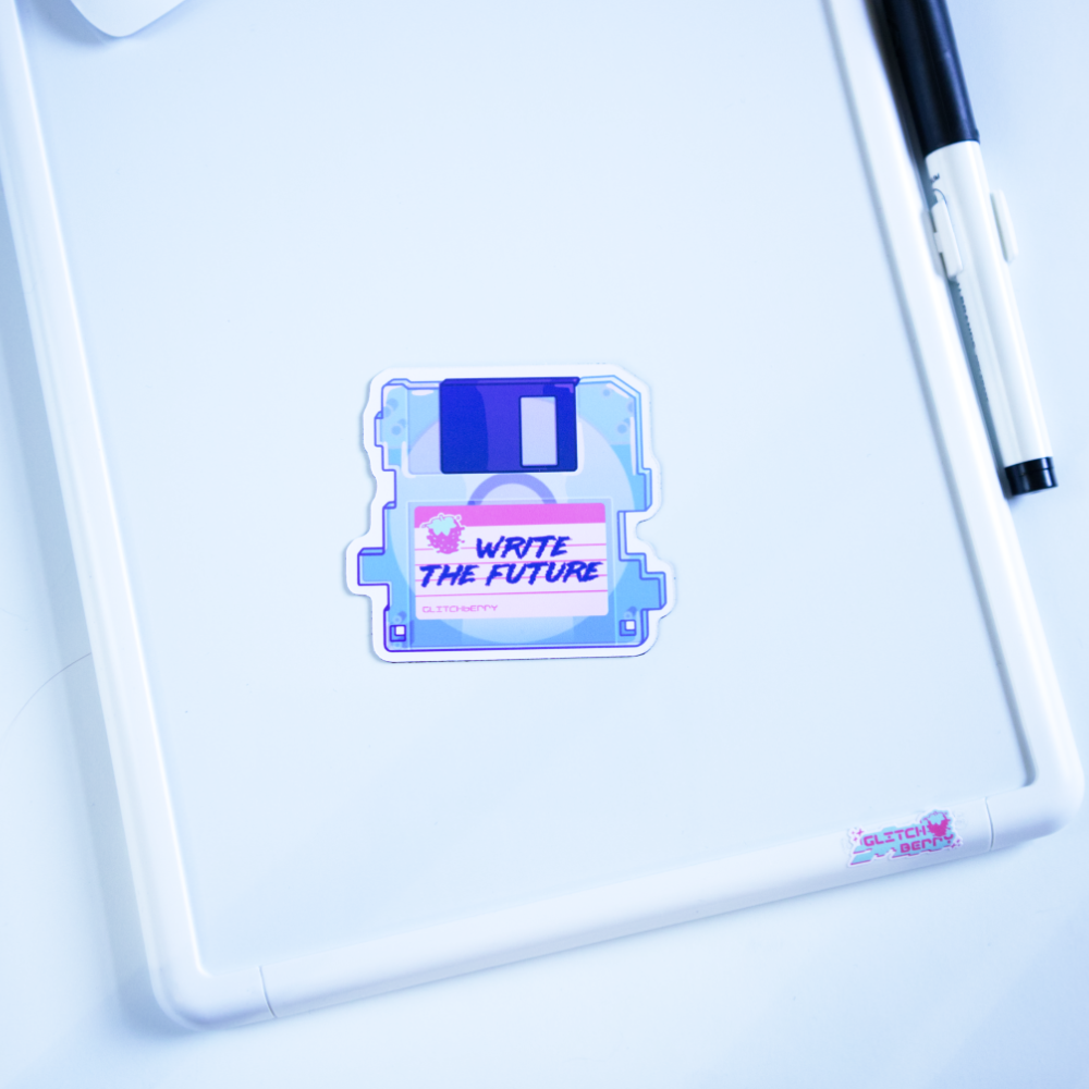 "Write the Future" Fridge Magnet