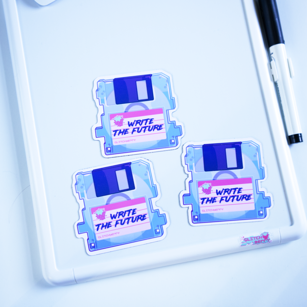 "Write the Future" Fridge Magnet