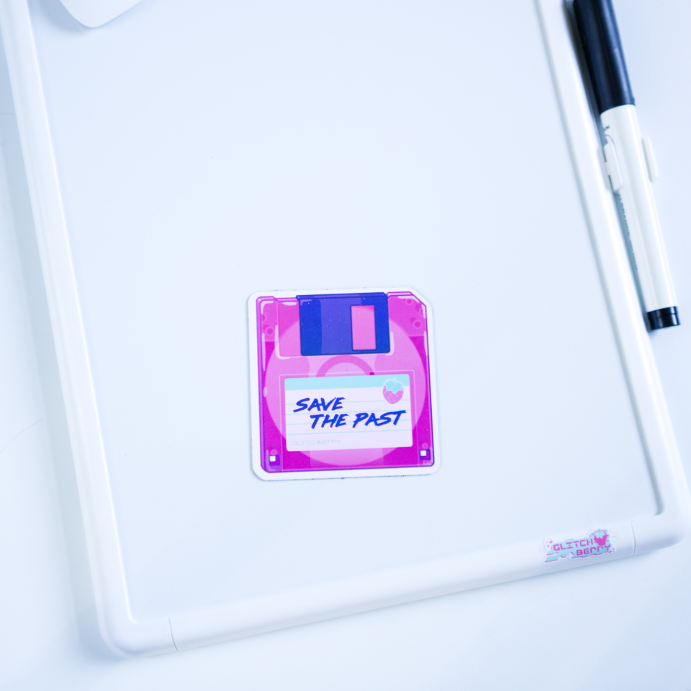 "Save the Past" Fridge Magnet