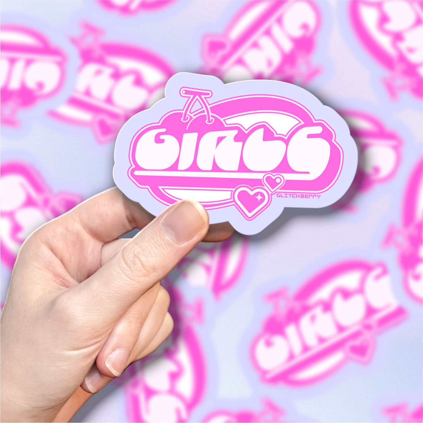 GIRLS Y2K Vinyl Sticker