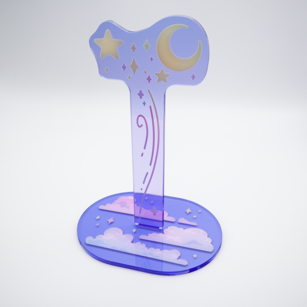 Starry Night Tower Acrylic Standee