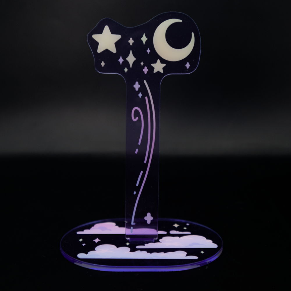 Starry Night Tower Acrylic Standee