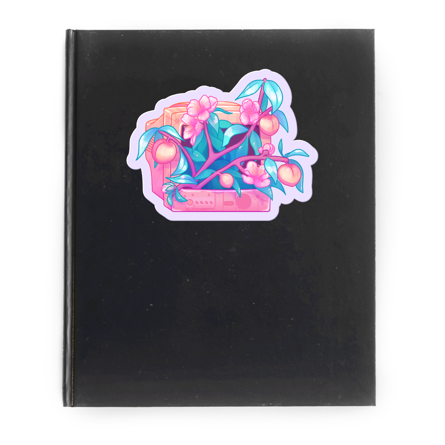 Peach TV Vinyl Sticker