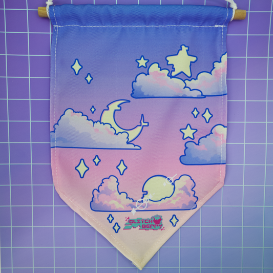 Broken Skies Pin Display Pennant