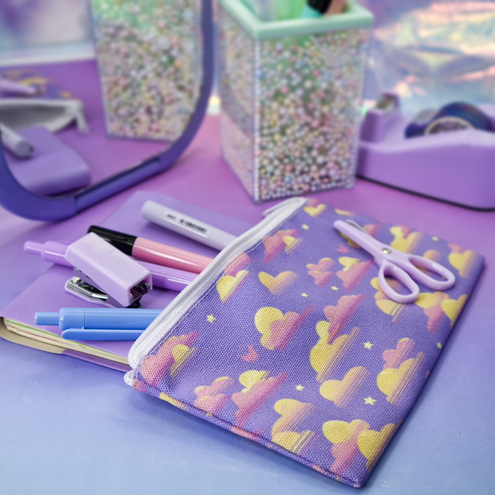 Sweet Skies Pencil Pouch-Accessories-GlitchBerry