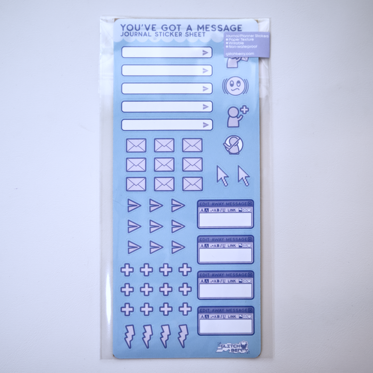 You've Got A Message Journal Sticker Sheet