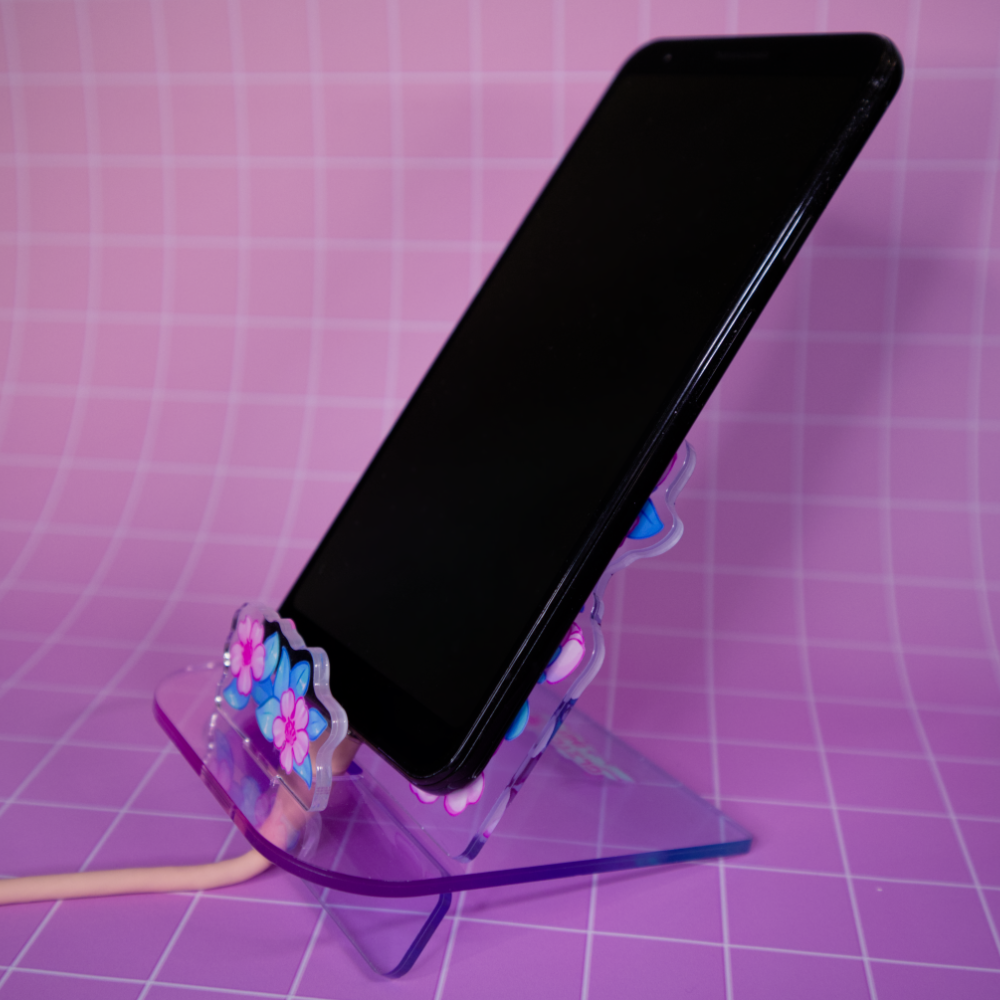 Sakura Phone Holder Acrylic Standee