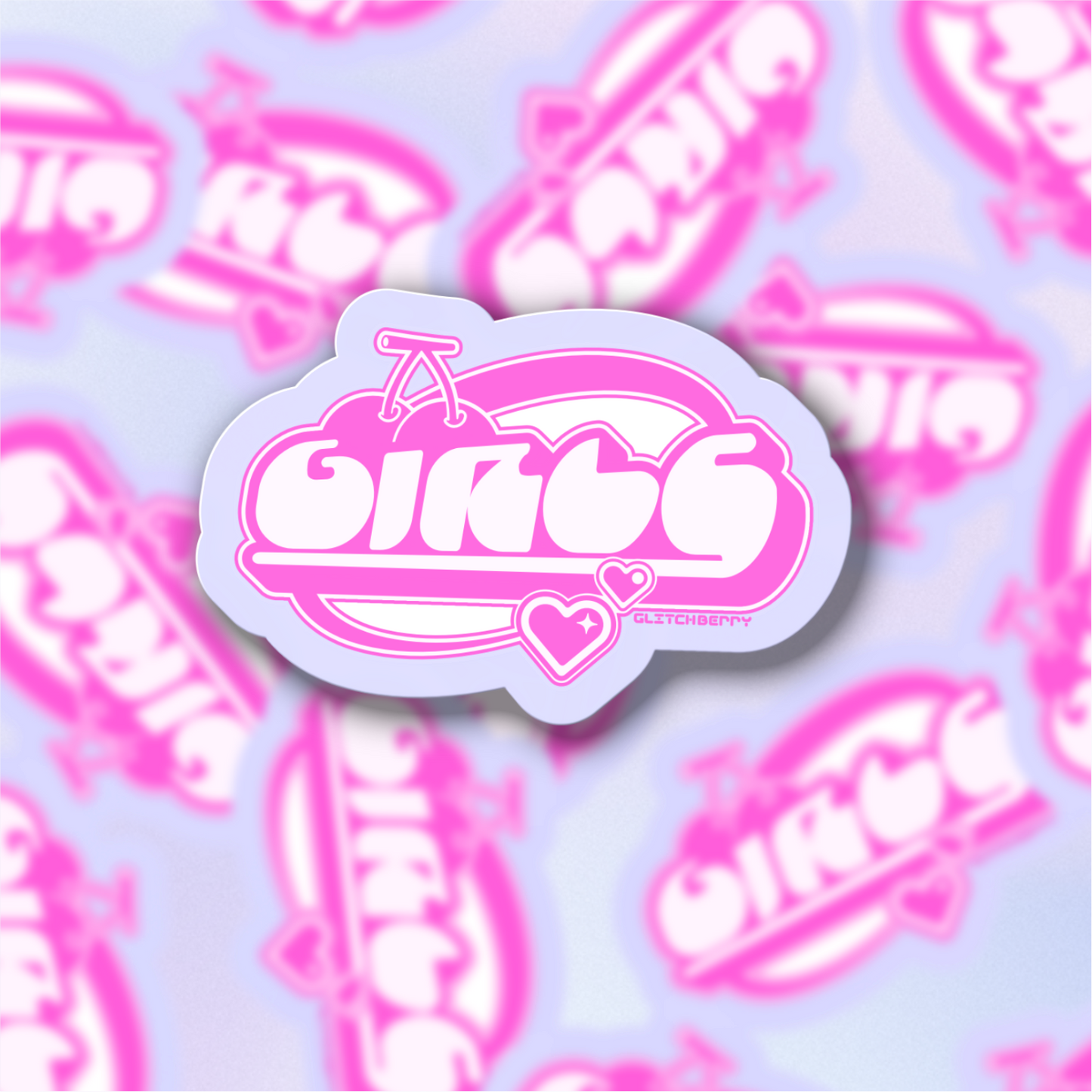 GIRLS Y2K Vinyl Sticker