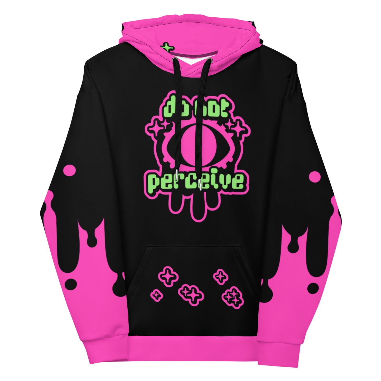 Do Not Perceive Full-Print Pullover Hoodie
