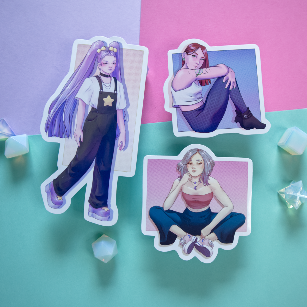 「Astral Vibes」 Sticker Pack