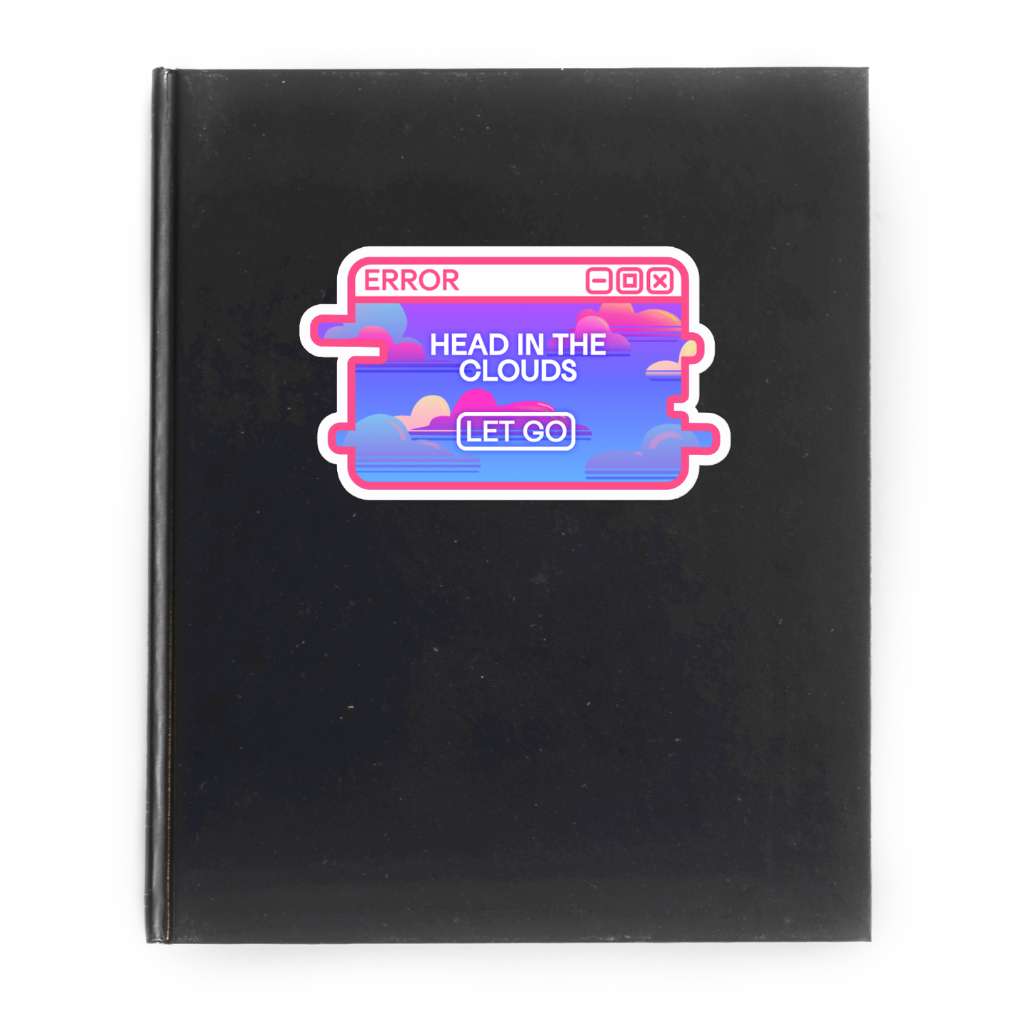 "Head in the Clouds" System Message Sticker