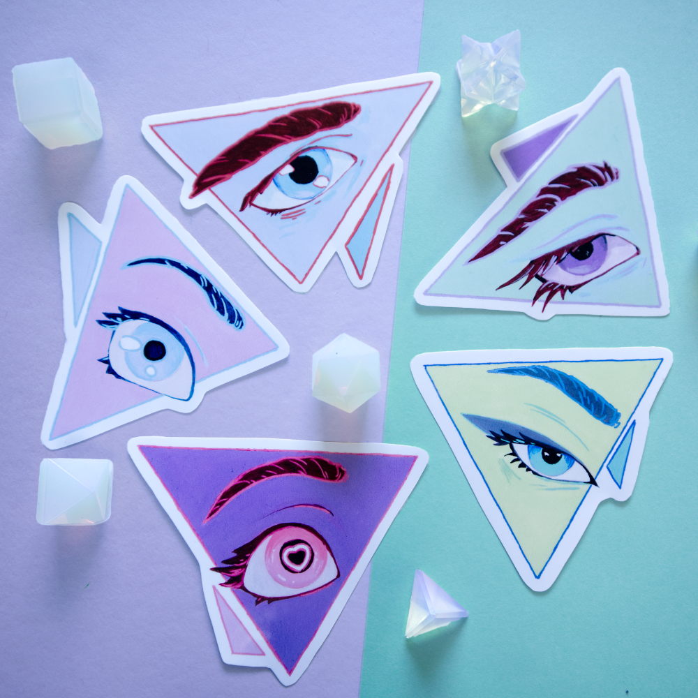 「Pastel Visions」 Sticker Pack