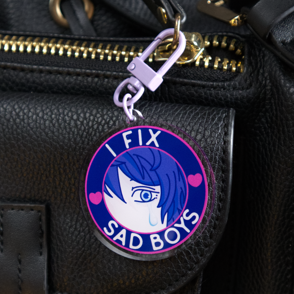 「I Fix Sad Boys」 Acrylic Keychain