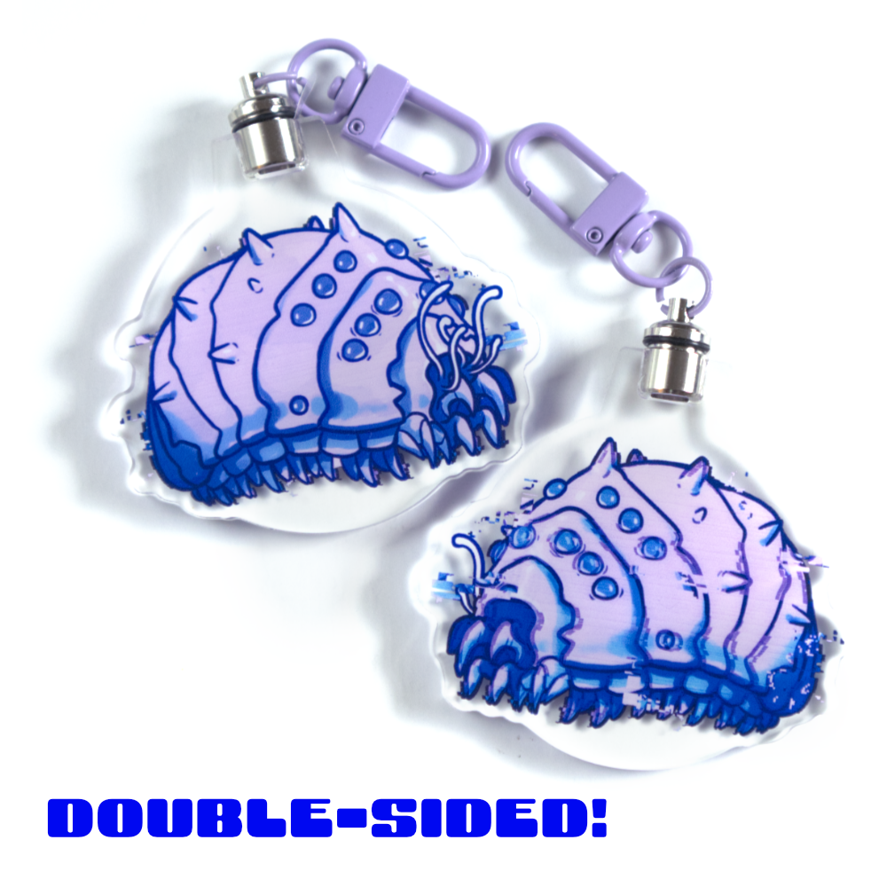 Glitch Ohmu Acrylic Keychain