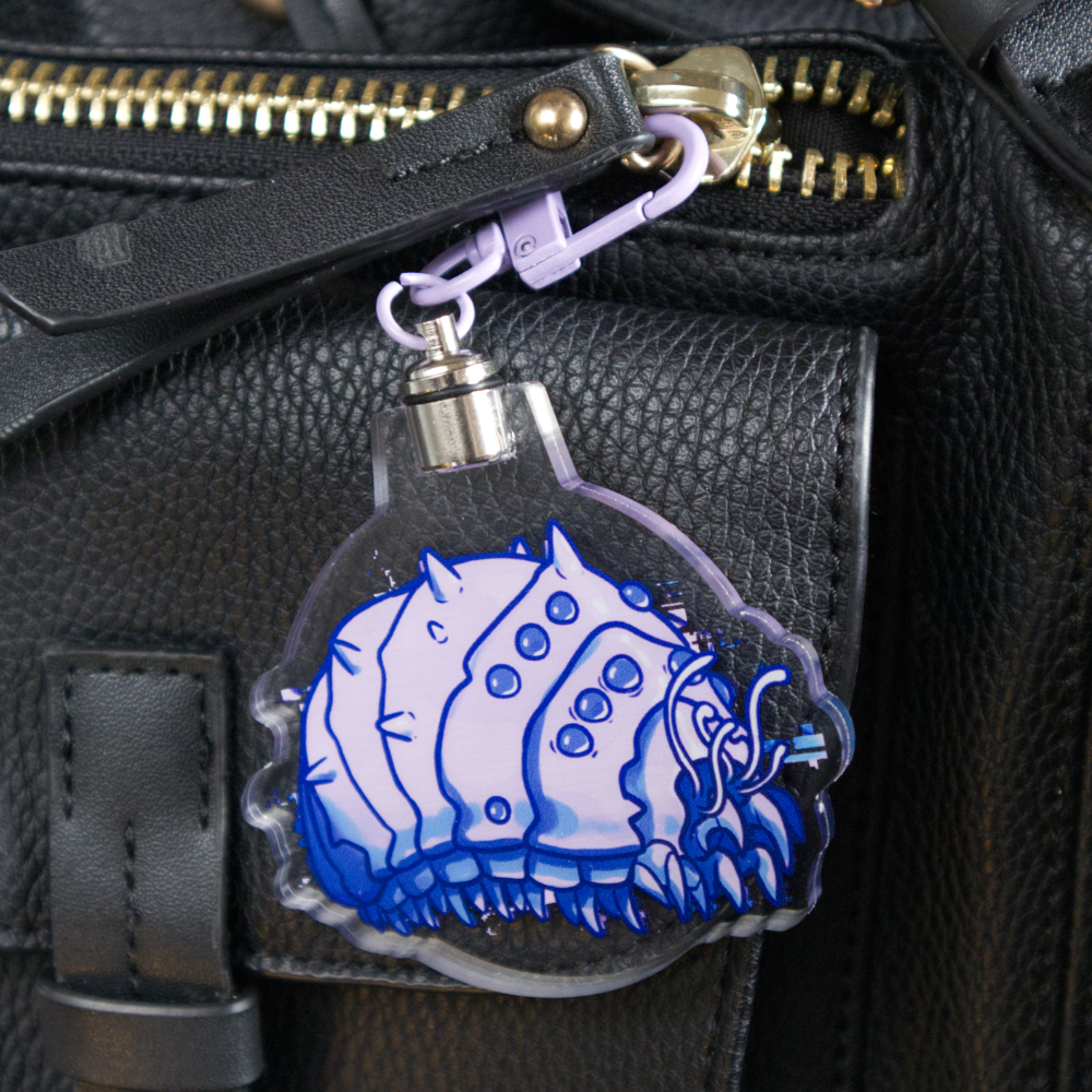Glitch Ohmu Acrylic Keychain