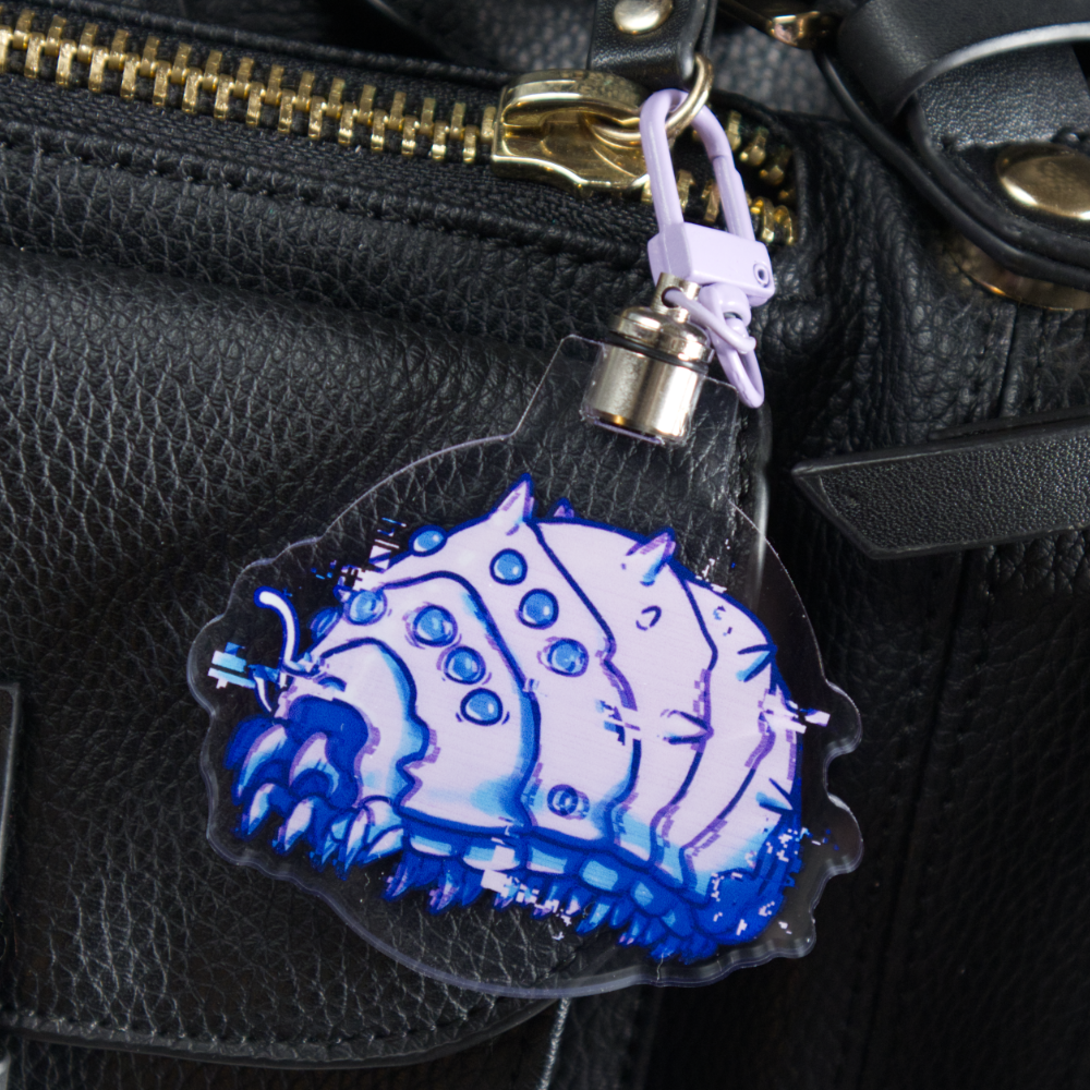 Glitch Ohmu Acrylic Keychain