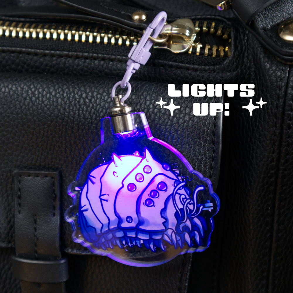 Glitch Ohmu Acrylic Keychain