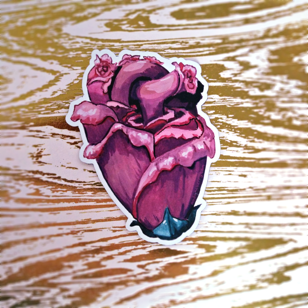 「Flora Heart」 Magnet