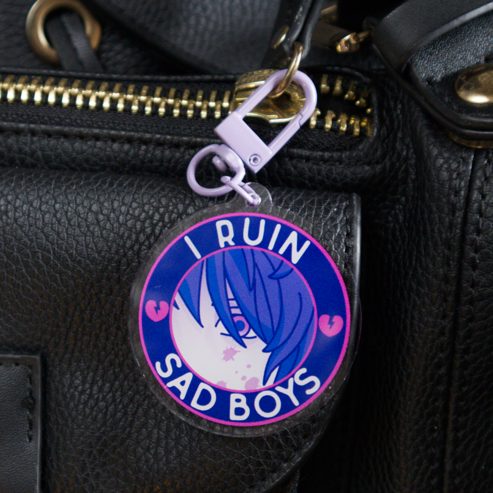 「I Ruin Sad Boys」 Acrylic Keychain