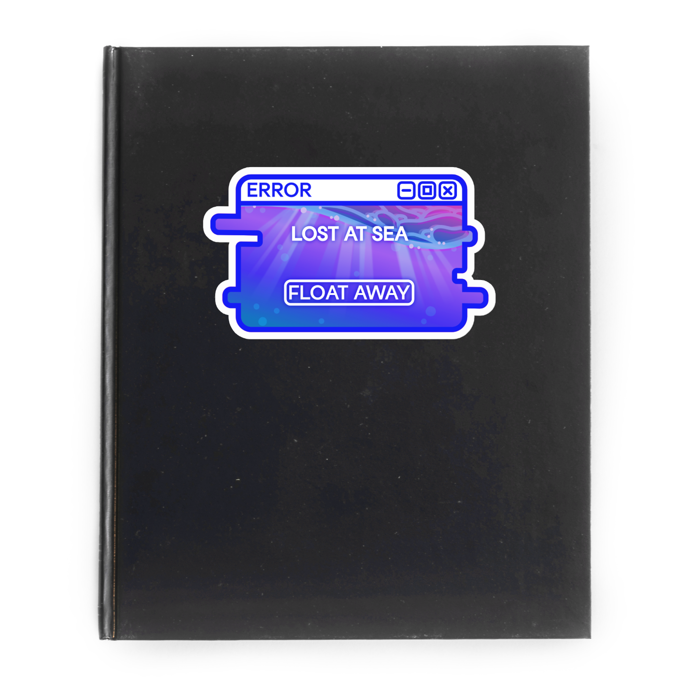 "Lost at Sea" System Message Sticker