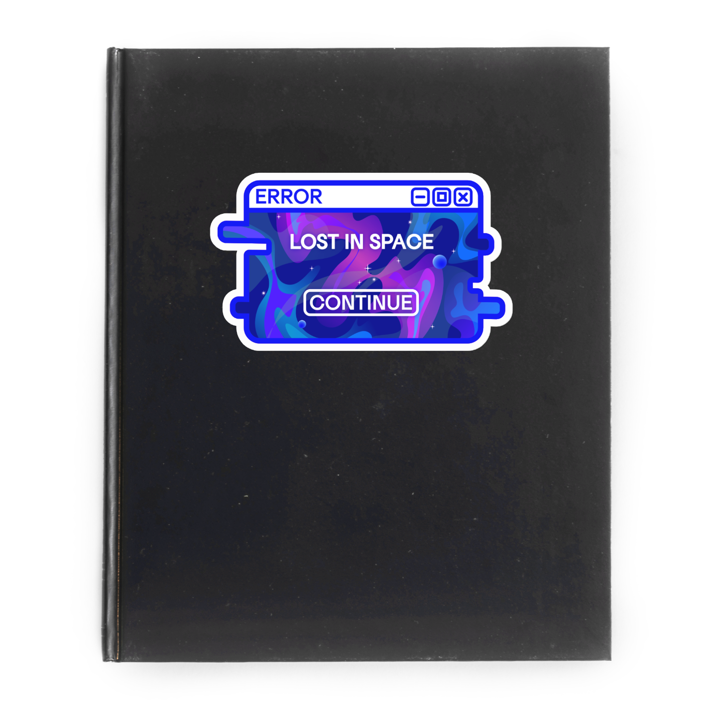 "Lost in Space" System Message Sticker