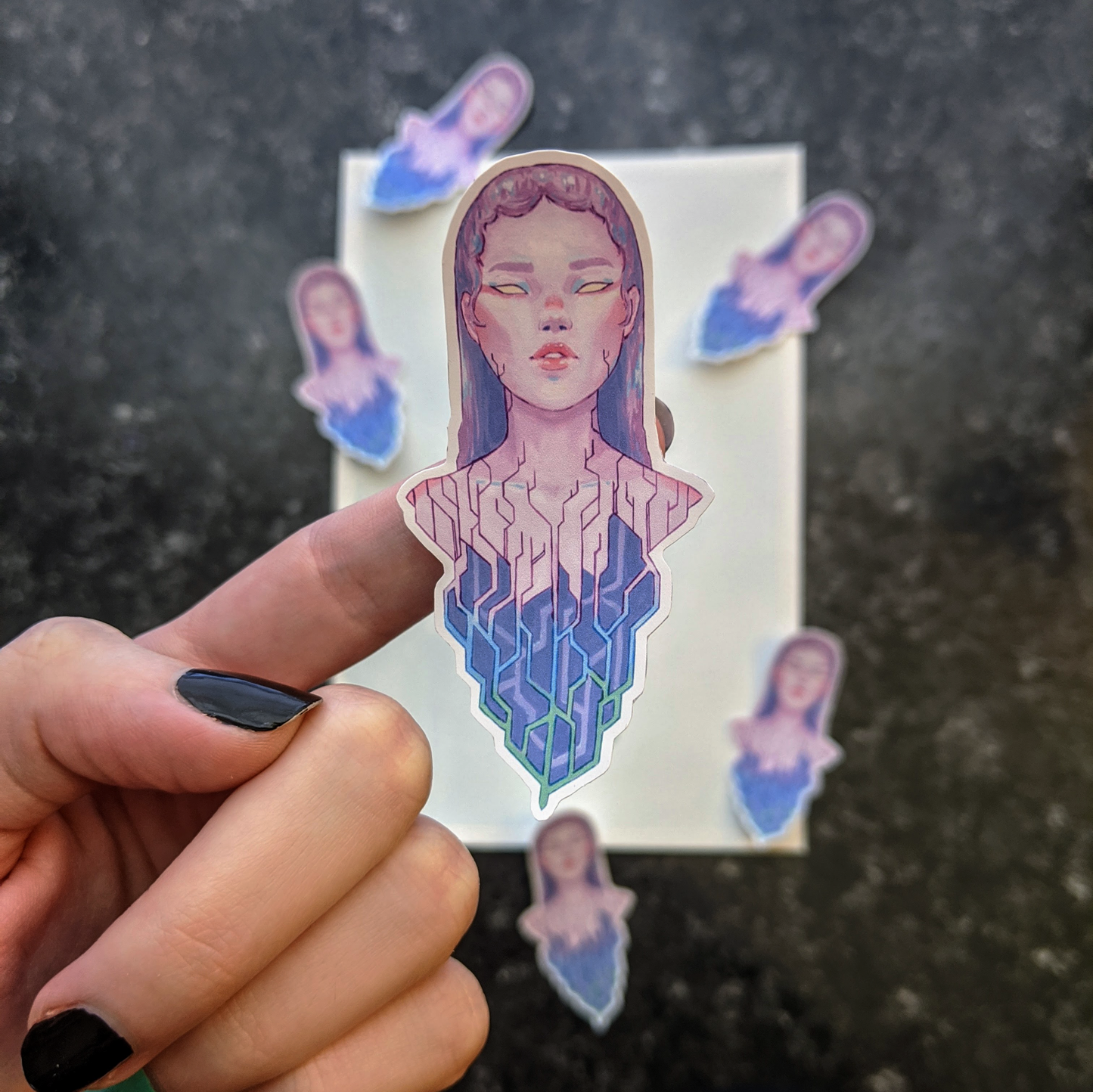 Heart of the System Sticker