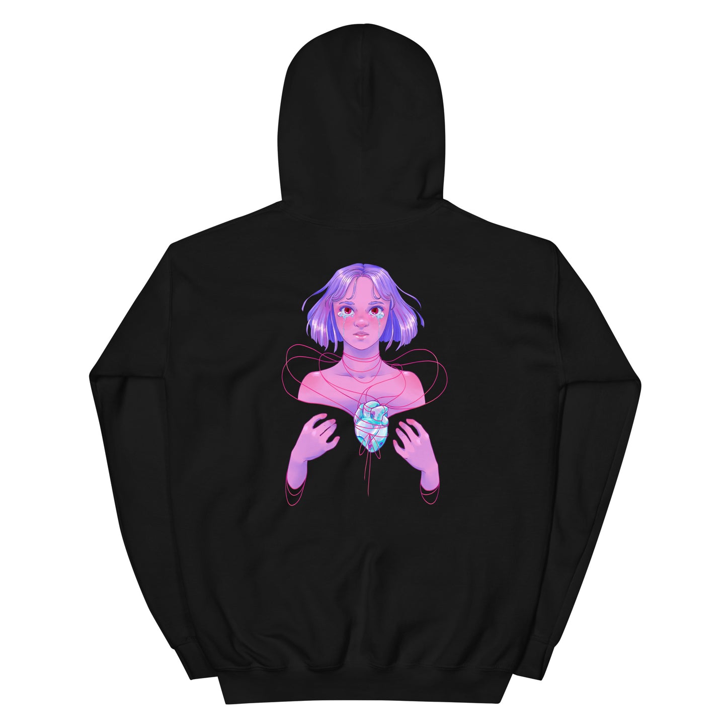 Glass Heart Pullover Hoodie