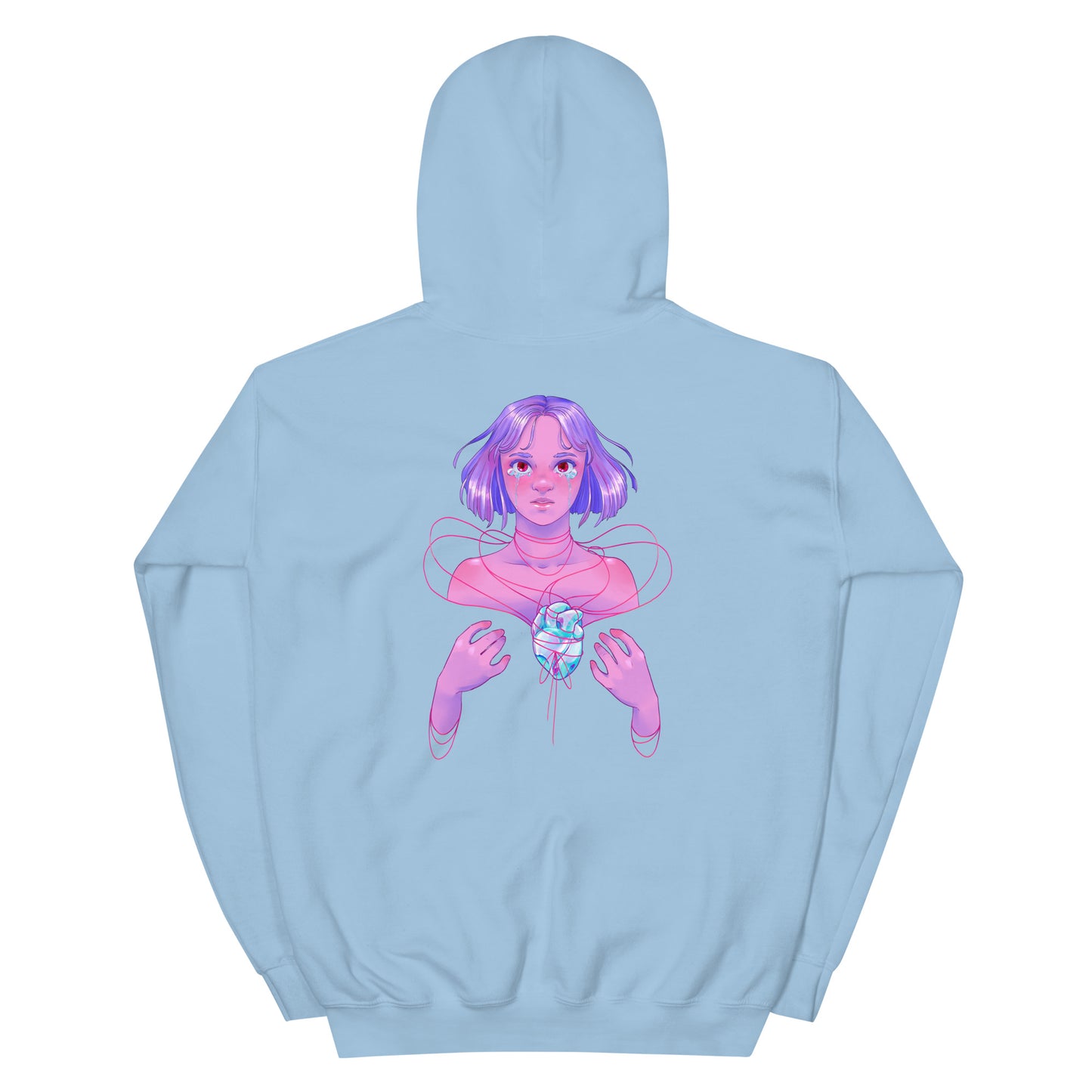 Glass Heart Pullover Hoodie