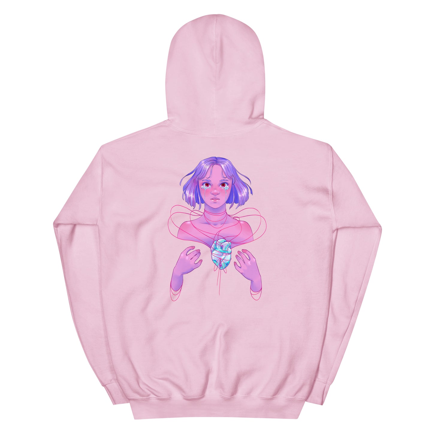 Glass Heart Pullover Hoodie