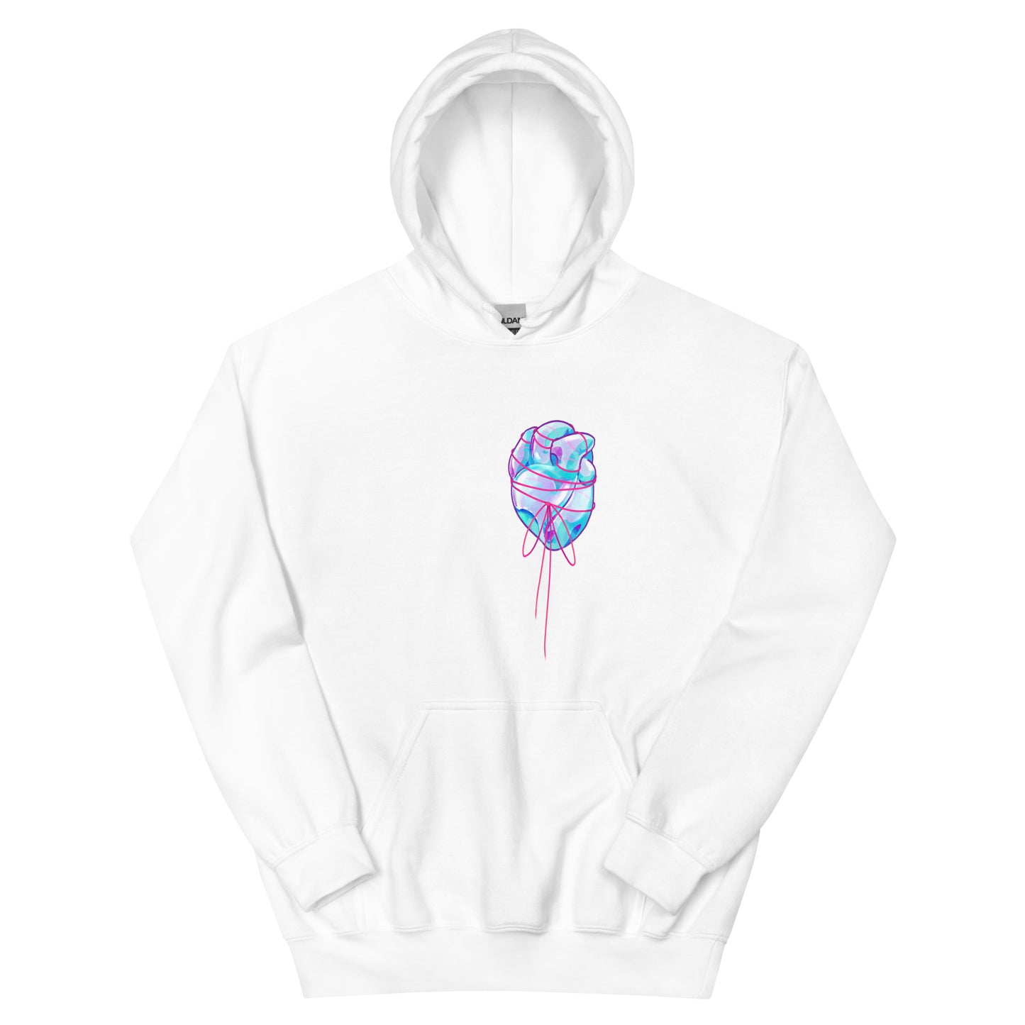 Glass Heart Pullover Hoodie