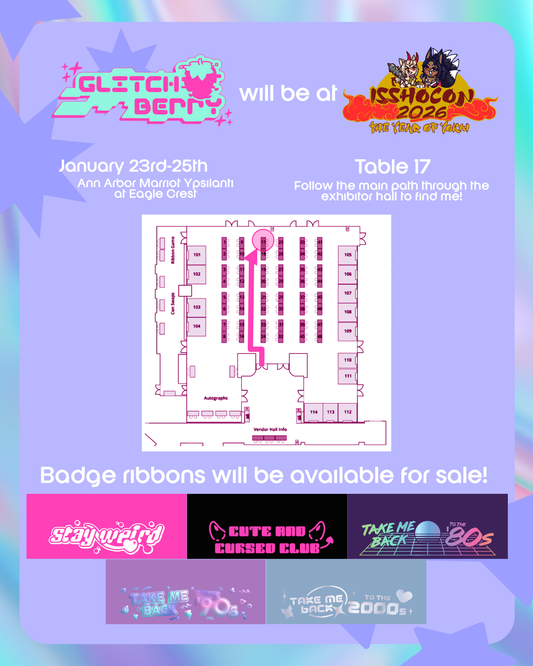 GlitchBerry is coming to IsshoCon!