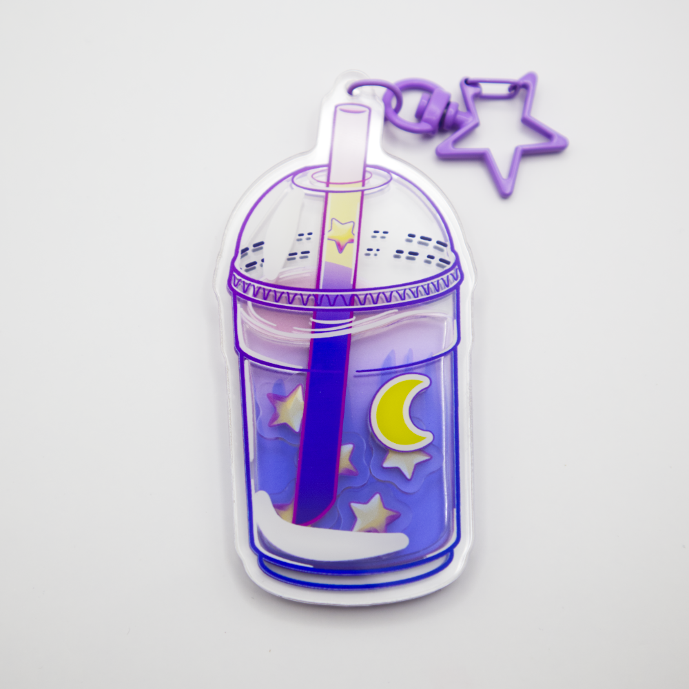 Star Boba Shaker Acrylic Keychain