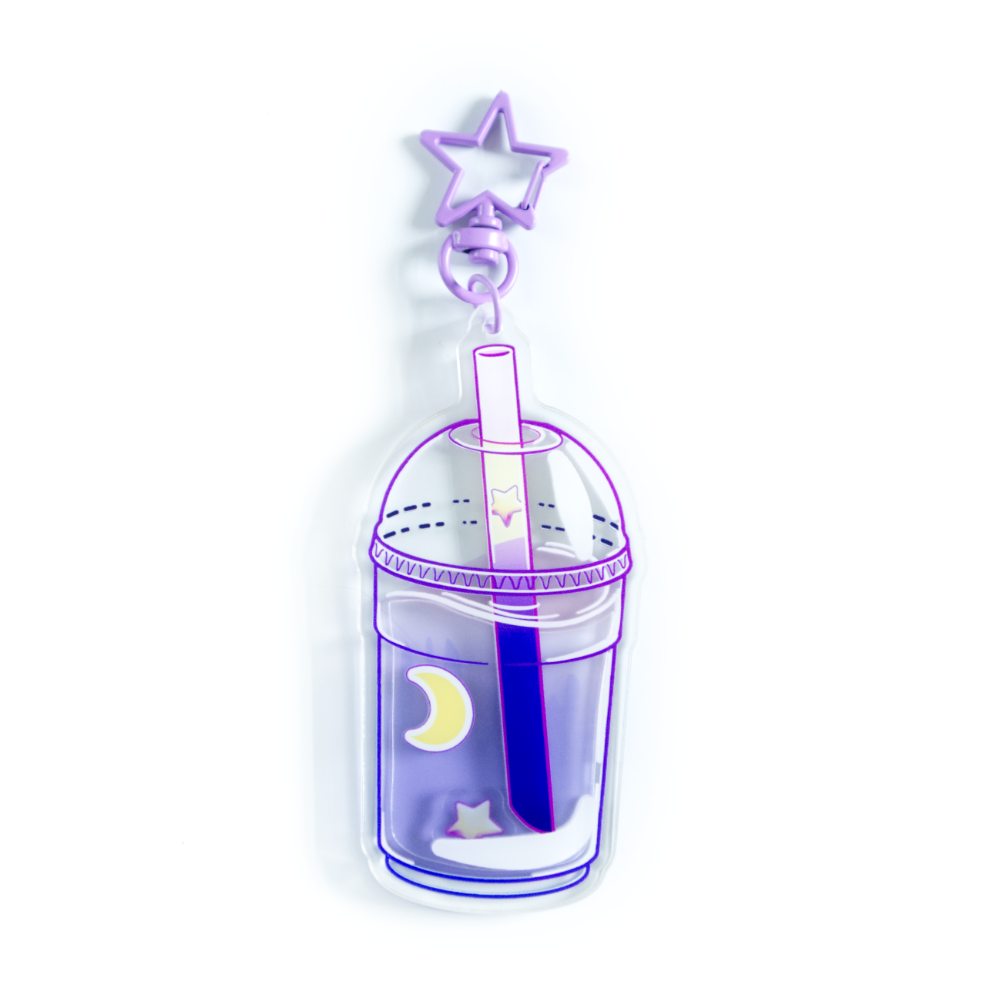 Star Boba Shaker Acrylic Keychain B-GRADE