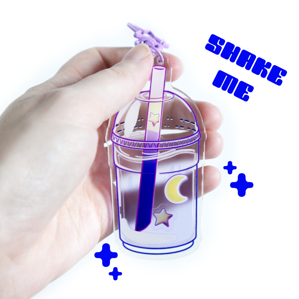 Star Boba Shaker Acrylic Keychain B-GRADE