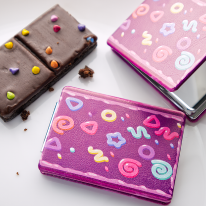 Confetti Brownie Compact Mirror-Accessories-GlitchBerry