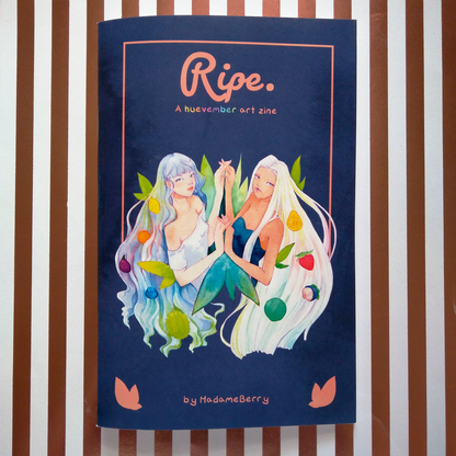 RIPE - Fruit-Themed Watercolor Art Zine