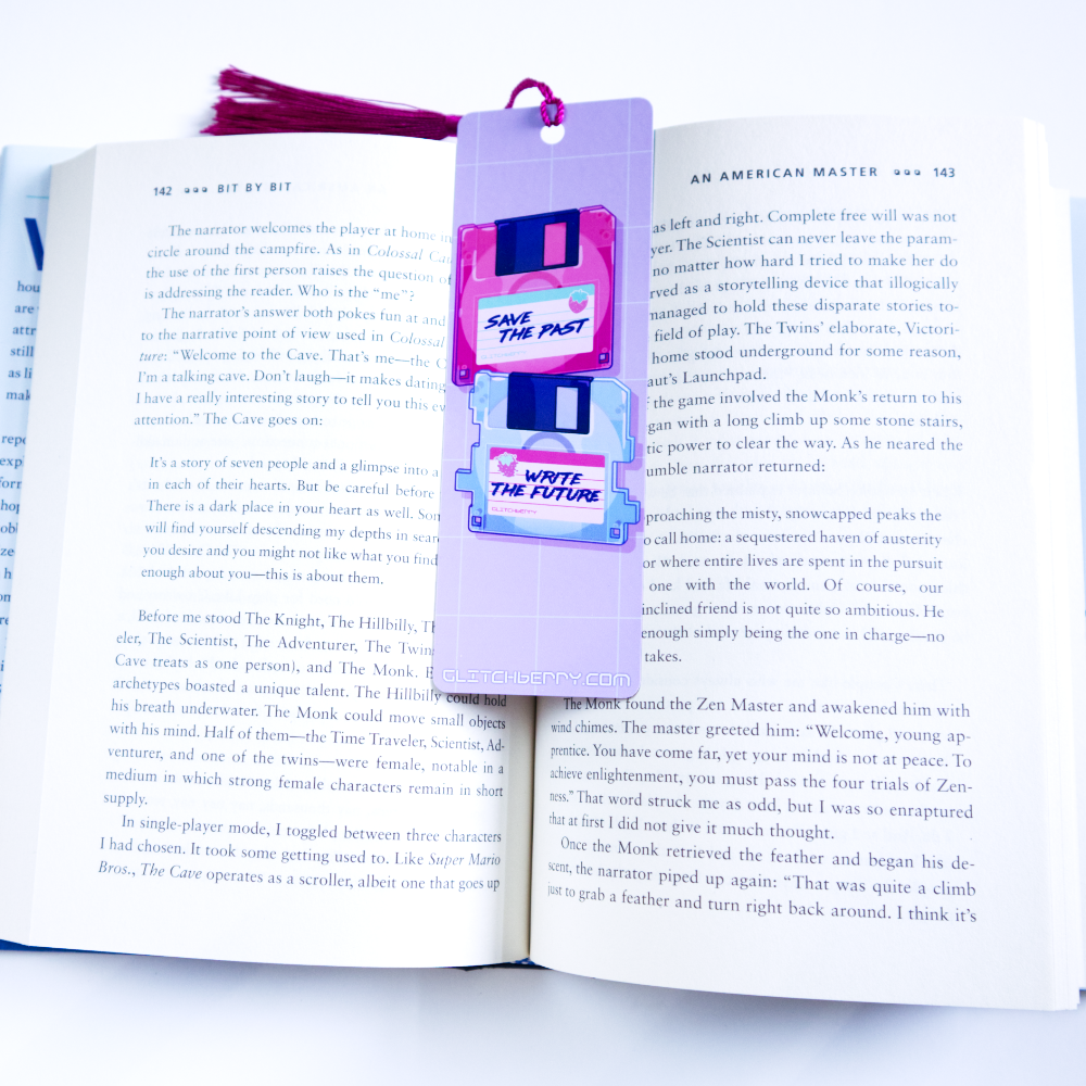 Save The Rocks Bookmark Save the Past Bookmark – GlitchBerry