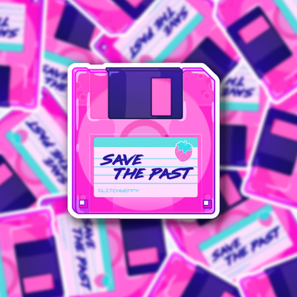 "Save the Past" Vinyl Sticker