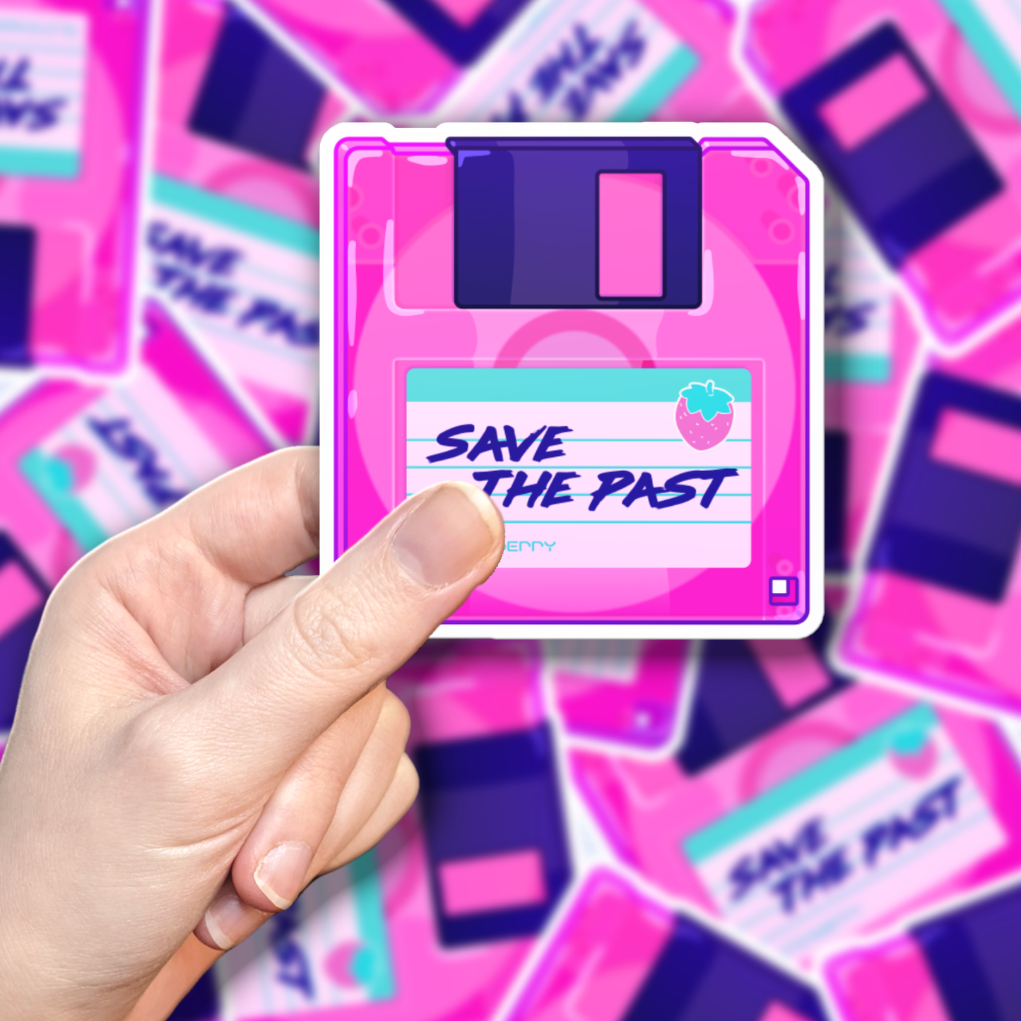 "Save the Past" Vinyl Sticker