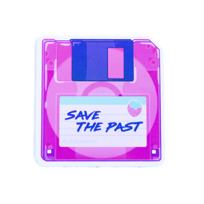 "Save the Past" Fridge Magnet