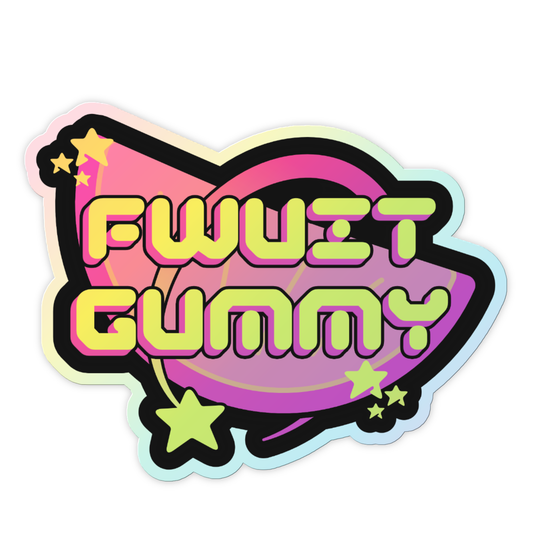 「Fwuit Gummy」 Holographic Sticker