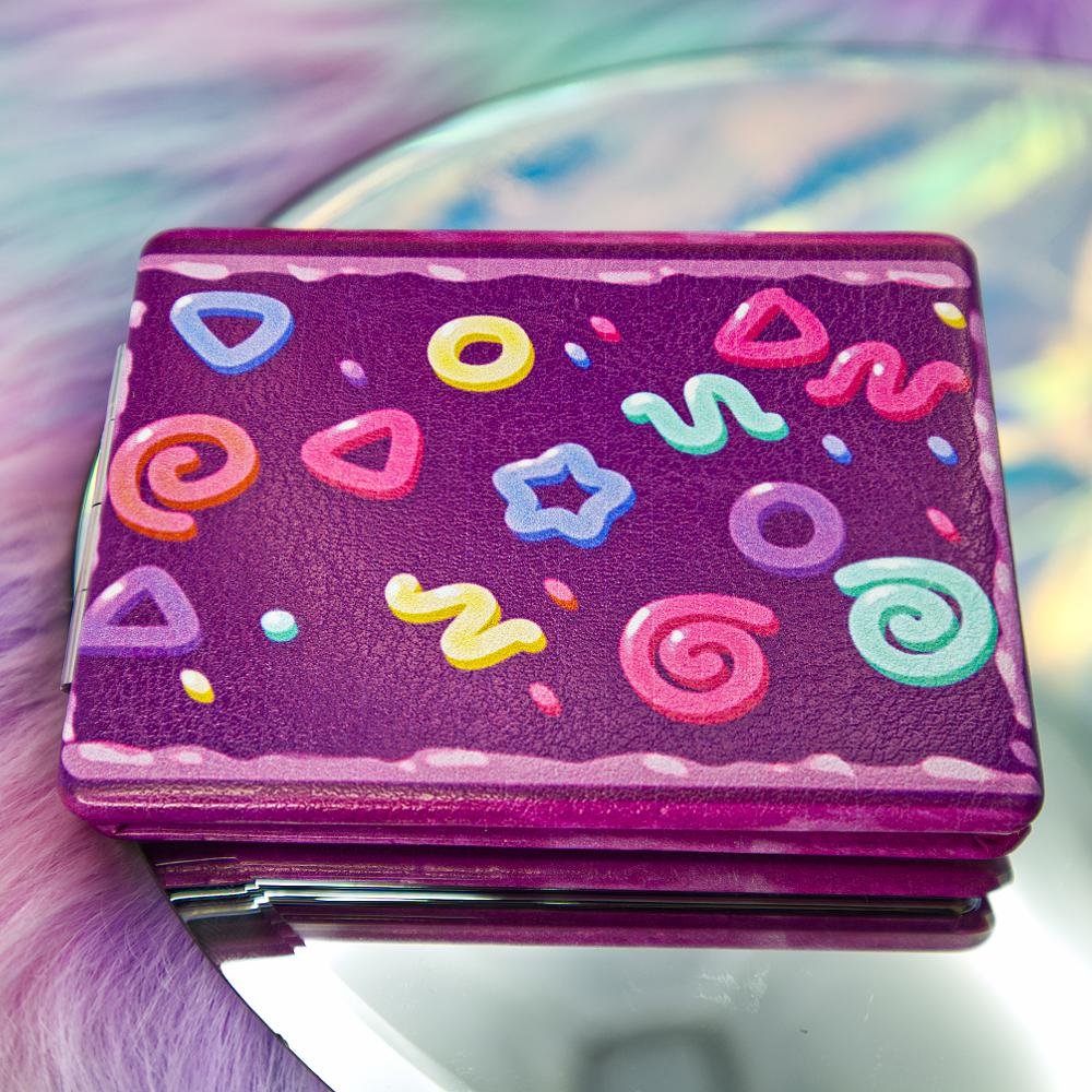 Confetti Brownie Compact Mirror-Accessories-GlitchBerry