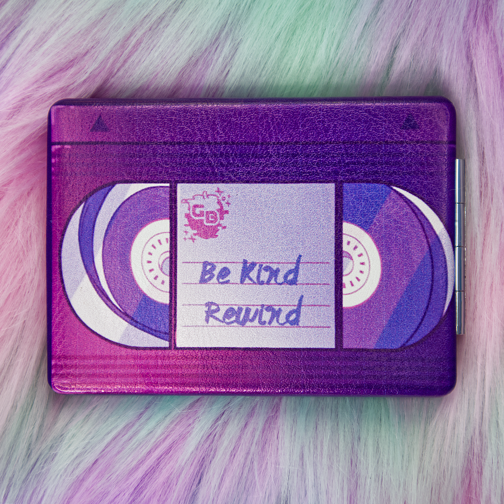 Be Kind Rewind VHS Compact Mirror-Accessories-GlitchBerry