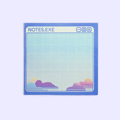 Notes.EXE Sticky Note Pad - B-GRADE