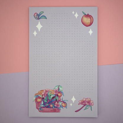 Peach TV 5"x8" Notepad