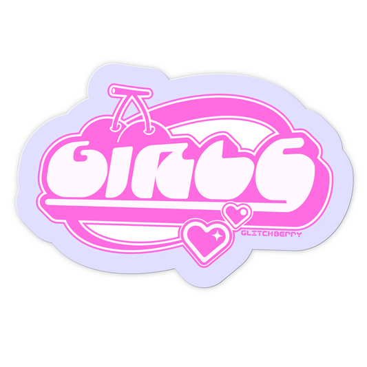 GIRLS Y2K Vinyl Sticker