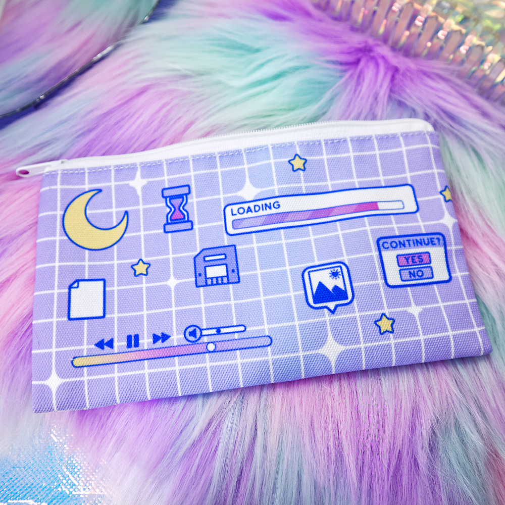 My Documents Pencil Pouch-Accessories-GlitchBerry