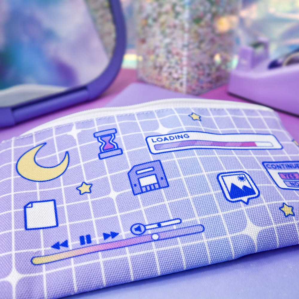 My Documents Pencil Pouch-Accessories-GlitchBerry